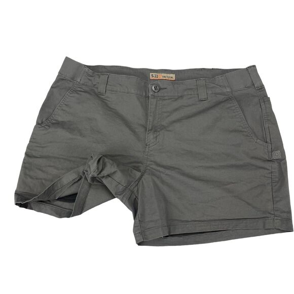 5.11 Tactical Women's Gray Shorts - Picture 9 of 11